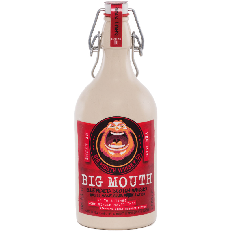 BIG MOUTH BLENDED SCOTCH 41.2% 50CL
